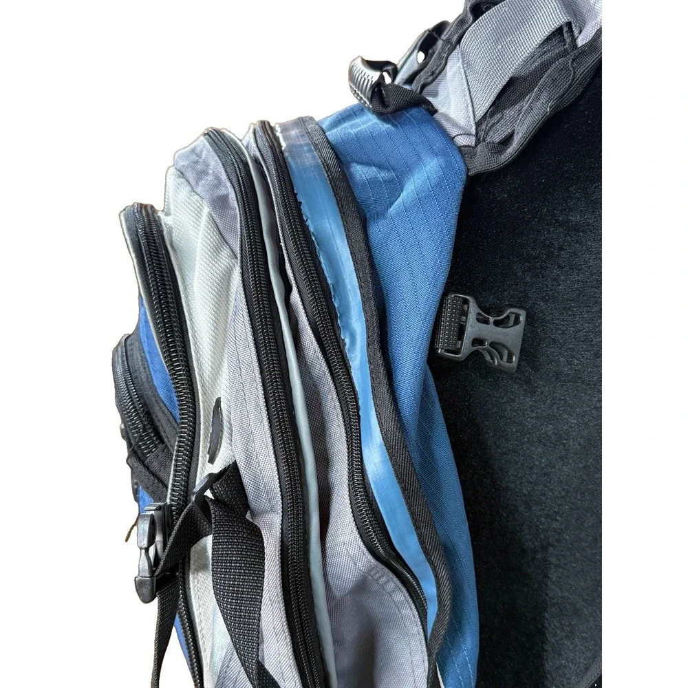 TETON SPORTS HIKING Backpack Blue/Grey Adjustable Suspension Strap System